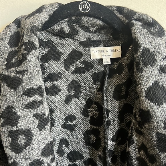 Madewell Texture & Thread Blazer Coat in Jungle Cat - Picture 7 of 8